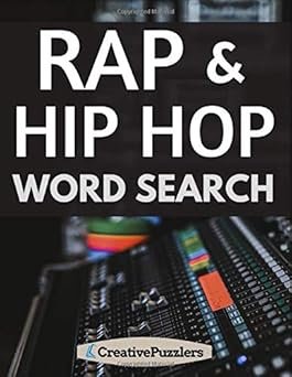 Best Music Puzzle Books on Amazon: Top Word Search Picks for Music Lovers 10 Rap and Hip Hop Word Search: Music Activity Puzzle Book Volume 1