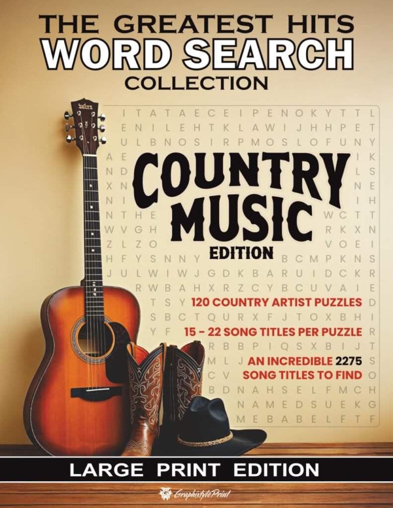 Best Music Puzzle Books on Amazon: Top Word Search Picks for Music Lovers 6
