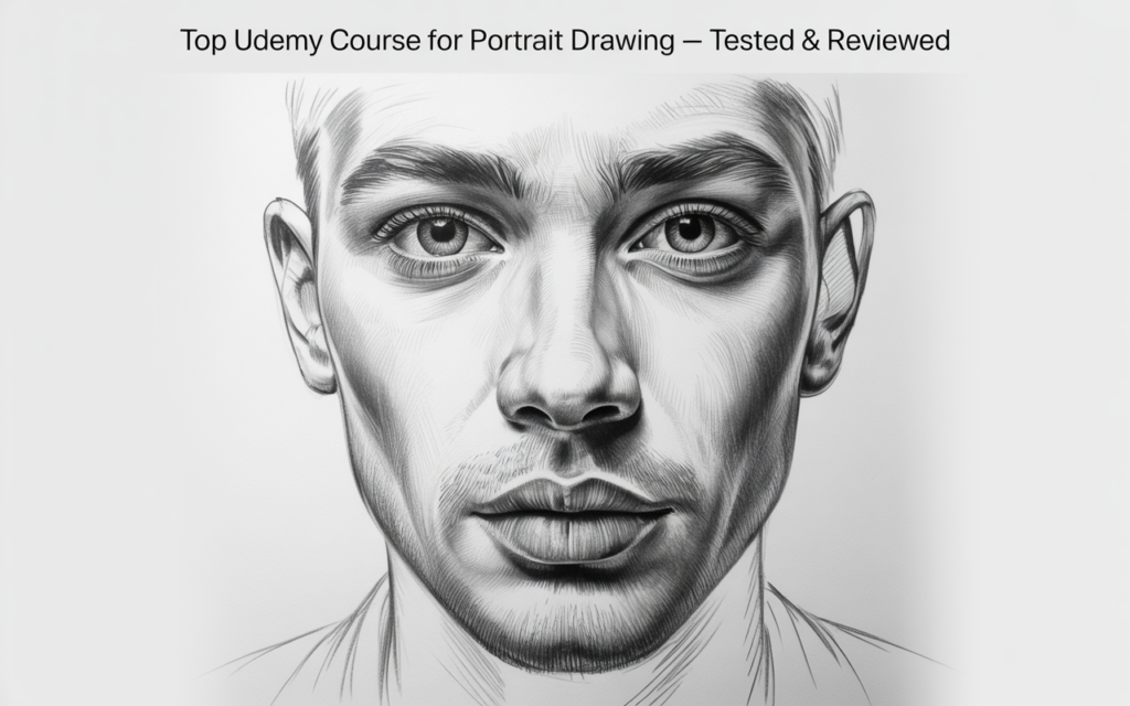 Top Udemy Course for Portrait Drawing – Tested & Reviewed