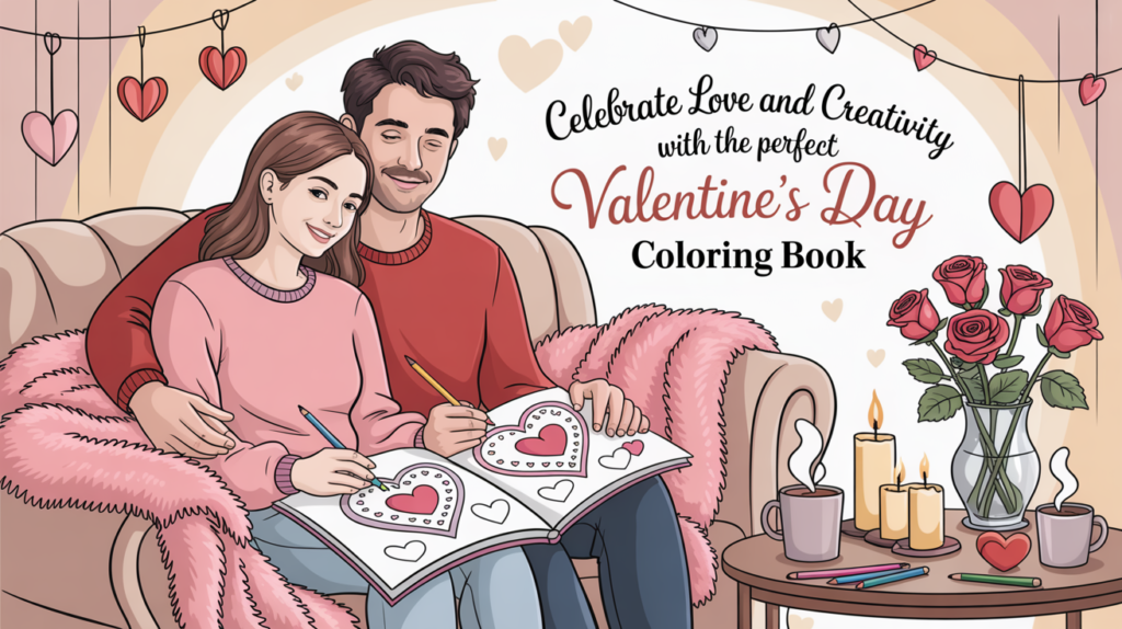 Best Valentine’s Day Coloring Book for Couples and Lovers