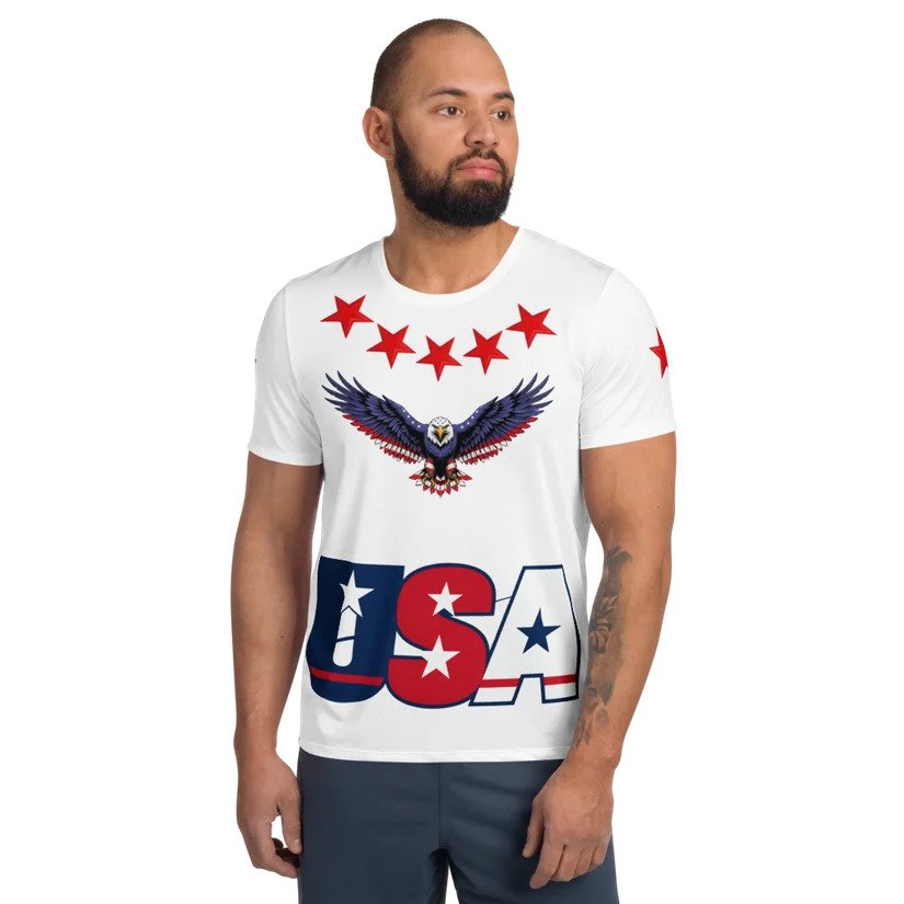 USA Soccer Fans Shirt for Men & Women 5