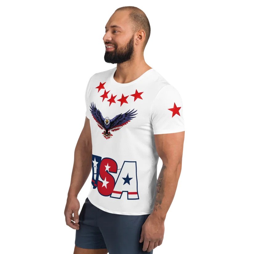 USA Soccer Fans Shirt for Men & Women 3